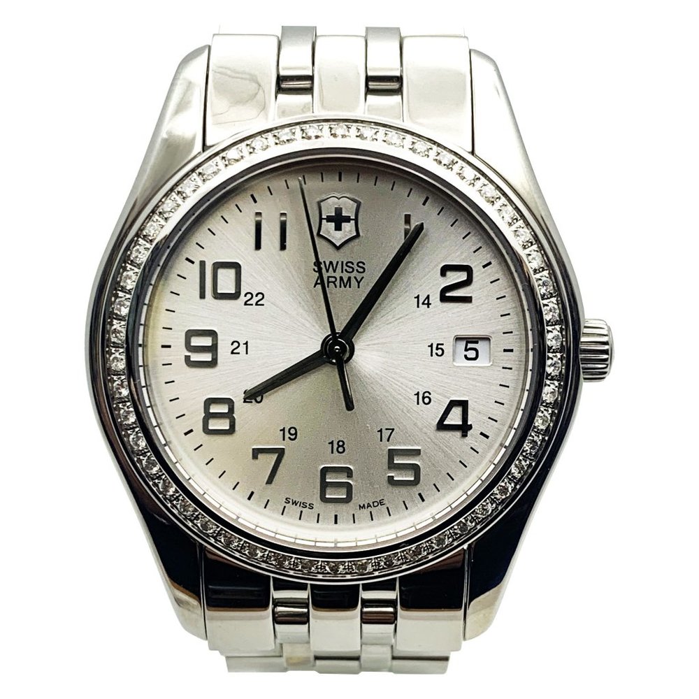 Victorinox Swiss Army Men's Silver Tone Watch